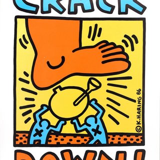 Keith Haring, Crack Down!