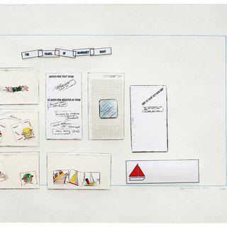 Lawrence Weiner, The Travel of Margaret Mary