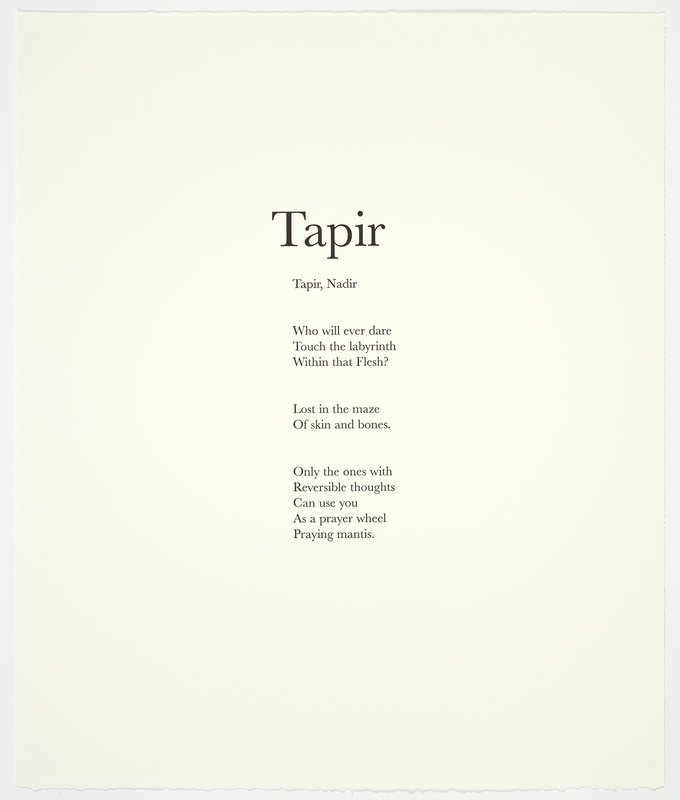 view:675 - Leonora Carrington, Beasts: Tapir - 