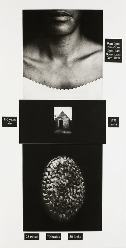Lorna Simpson's photograph Counting (1991) is available on Artspace for $8,000