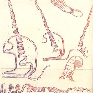 Max Ernst, Composition au Violon et Journal découpé