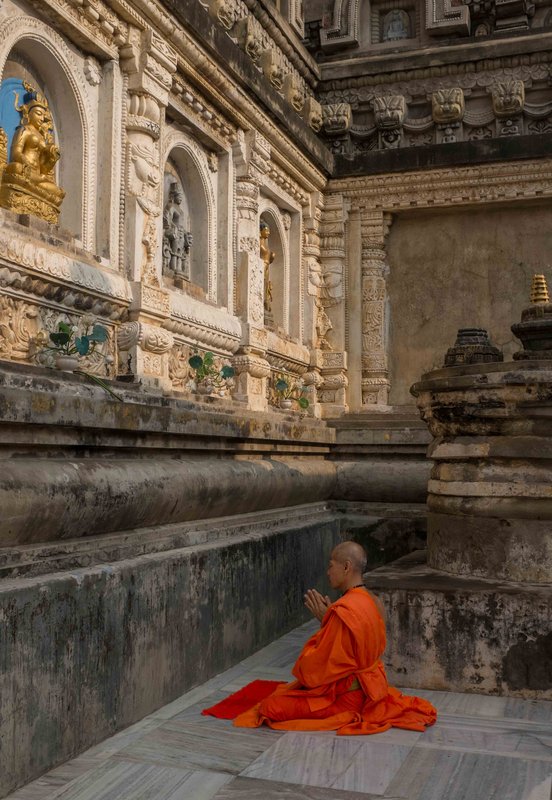 by nicholas-vreeland - Bodh Gaya Prayer