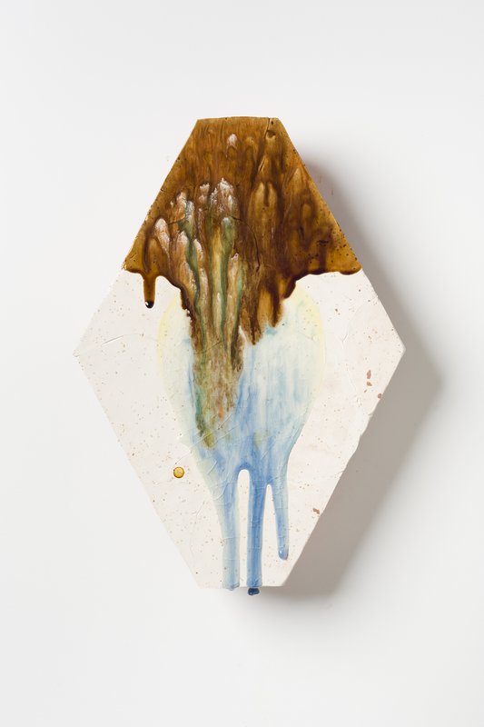 Big Rock Mountain, Blue Blob with Brown Drips, 2015, Available for purchase $9000