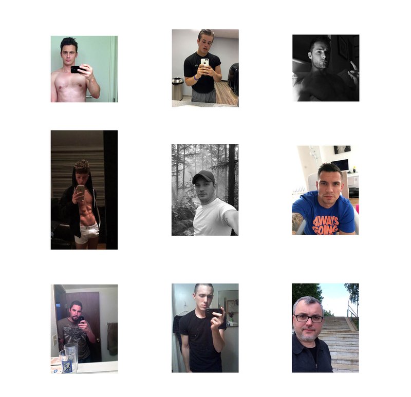 White Male Selfie, For Parkett 99 (2017) is available on Artspace for $1,900
