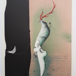 Paul Wunderlich, From the Song of Songs, Salome II, 9