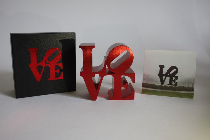 MEDICOM TOY - 2G限定 Robert Indiana “LOVE” 400% ベア/未開封の+