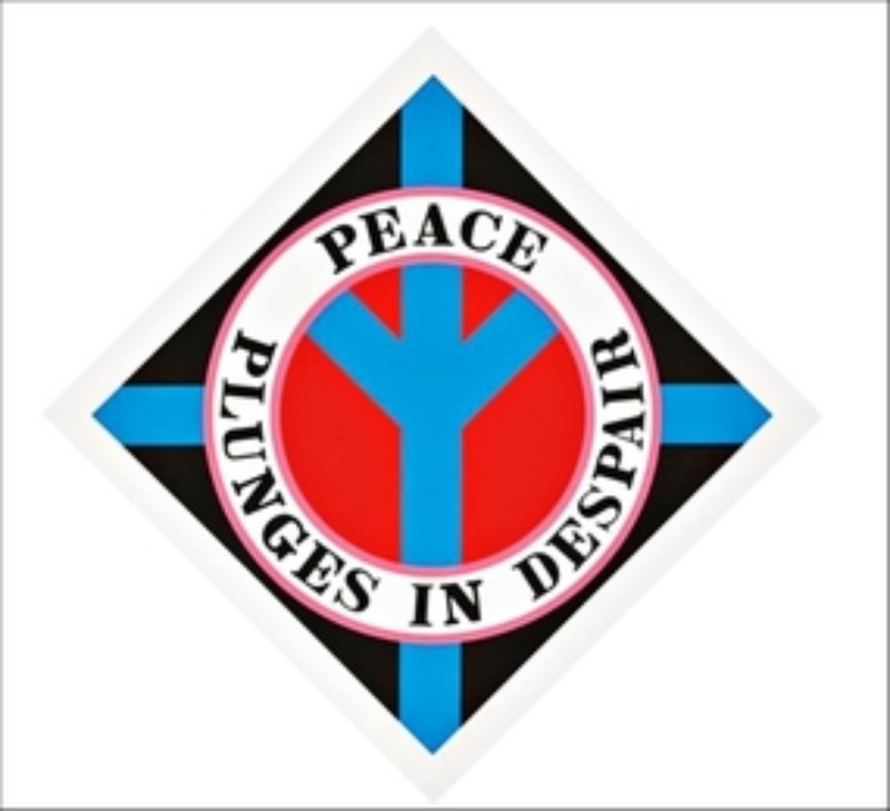 view:27697 - Robert Indiana, Peace Plunges in Despair - 