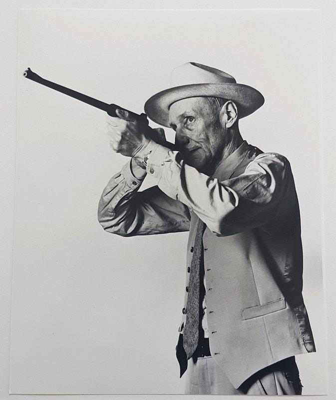 by robert_mapplethorpe - William S. Burroughs (Stamped)