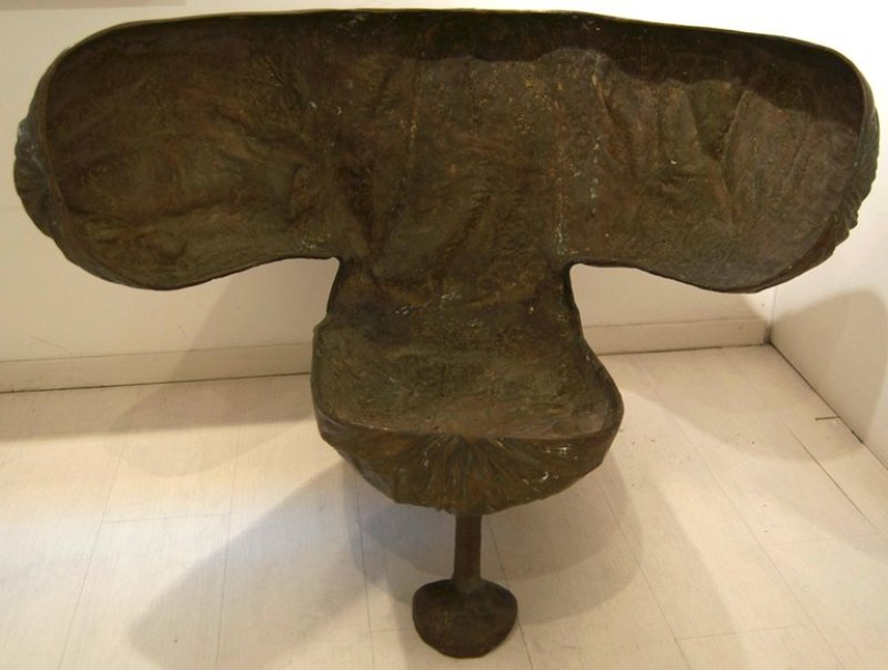 view:25384 - Roberto Matta, Bag with Wings - Original Bronze Sculpture by Roberto Matta - 