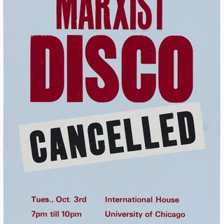 Scott King, Marxist Disco (Cancelled)