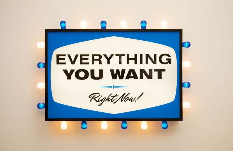 Steve Lambert Everything You Want Right Now For Sale Artspace