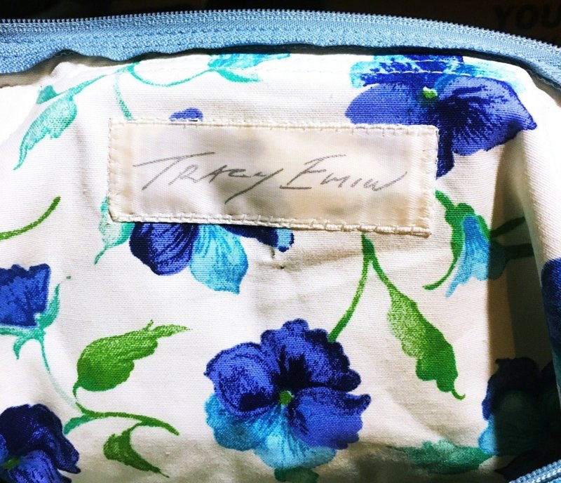 view:23583 - Tracey Emin, Always Me 1623: Longchamp Bag by Tracey Emin - 