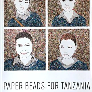 Vik Muniz, Paper Beads for Tanzania (Hand Signed)