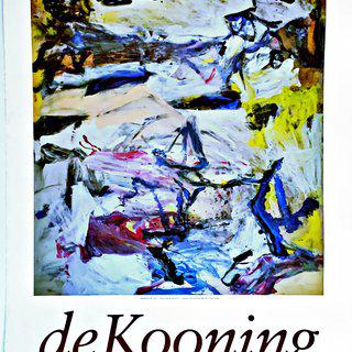Willem de Kooning, de Kooning in East Hampton (Hand Signed by de Kooning)