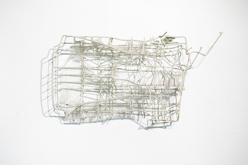 picture of the exhibition location Untitled (dishwasher tray) 02 