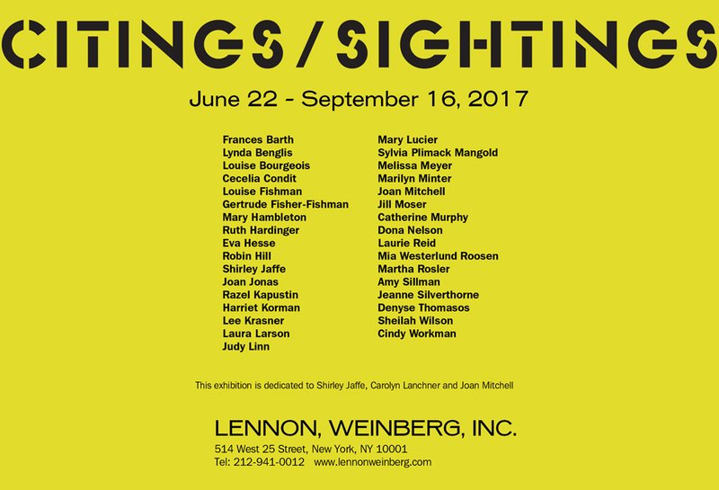 exhibition - Citings/Sightings