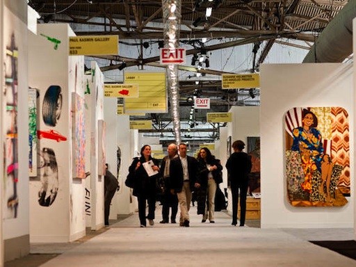 NYC Art Fairs Gird for 2013 Editions