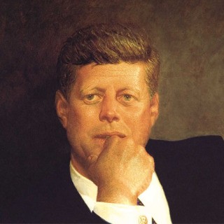 Jamie B. Wyeth, Portrait of JFK