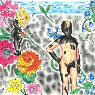 Lennon Jno-Baptiste, Untitled (Venus-Flower Spotted)