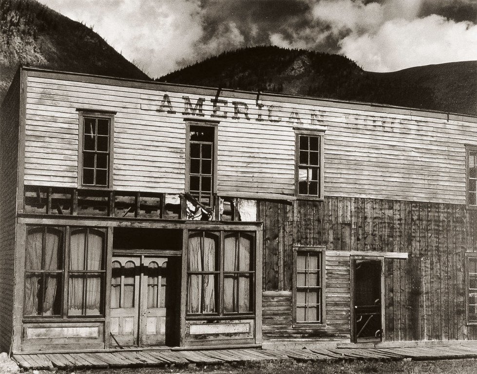 by paul_strand - American House, Ghost Town, Colorado