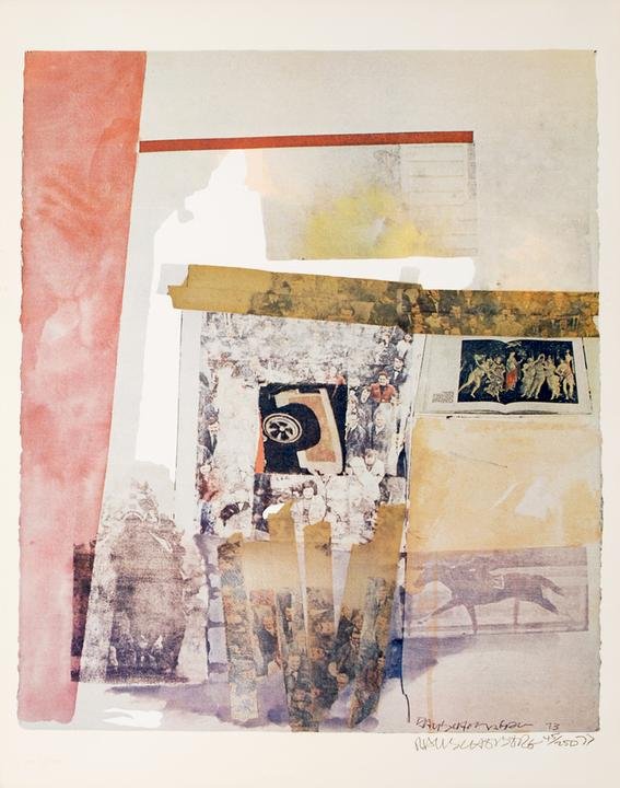 Rauschenberg's Watermark (1973) is available on Artspace for $4,000