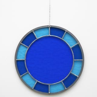 Ugo Rondinone, blue blue blue clock
