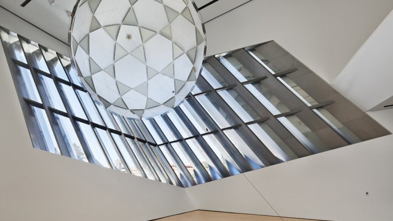 Window at the Broad Museum