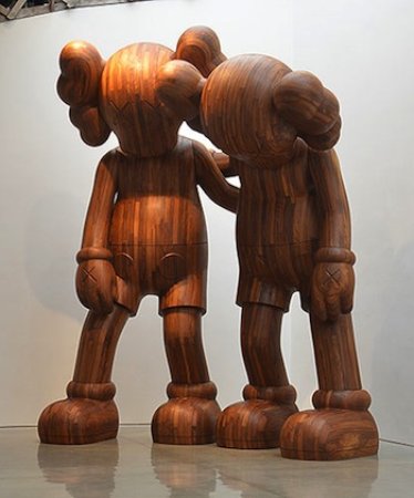 KAWS along the way at Mary Boone