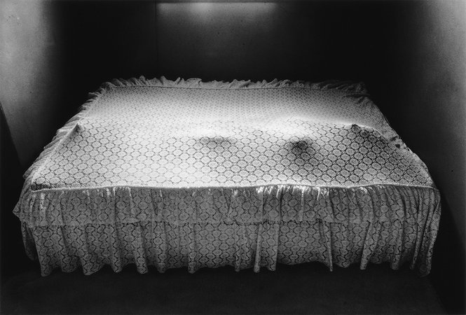 Figure Under Bedspread, 1974