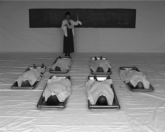 Araya Rasdjarmrearnsook, The Class I, 2005. Video still. Courtesy the artist and Tyler Rollins Fine Art.