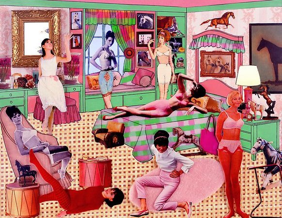 The Instant Decorator (Pink and Green Bedroom/ Slumber Party), 2004