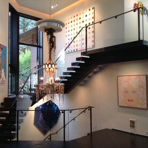 Amy Phelan's Scene-Stealing, Art-Bedecked Staircase 