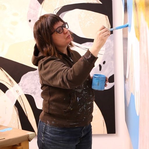 Painter Carrie Moyer on Her Polyamorous Relationship With Art