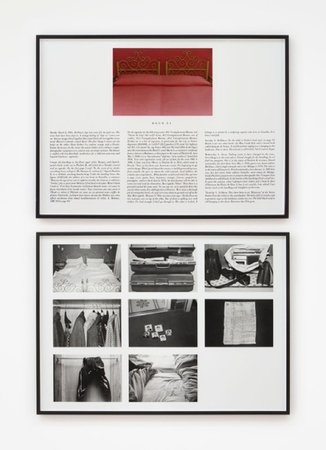 SOPHIE CALLE. The Hotel: Room 24, March 2, 1981, 1981