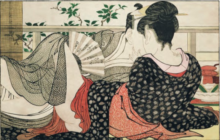 POEM OF THE PILLOW Kitagawa Utamaro Japan, Middle Edo Period, Ukiyo-e, 1788 British Museum, London