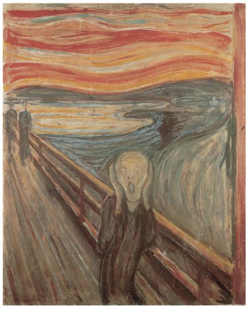 THE SCREAM Edvard Munch