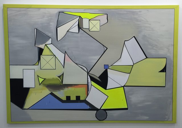 Thomas Scheibitz at Frieze London