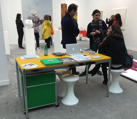 Table at Air de Paris at FIAC