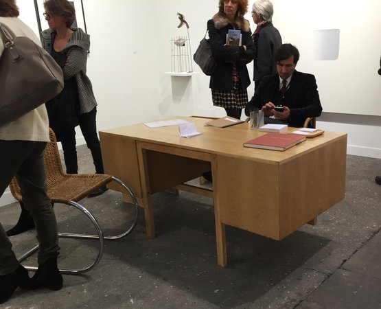 Marce Breuer table at Elvira Gonzalez FIAC