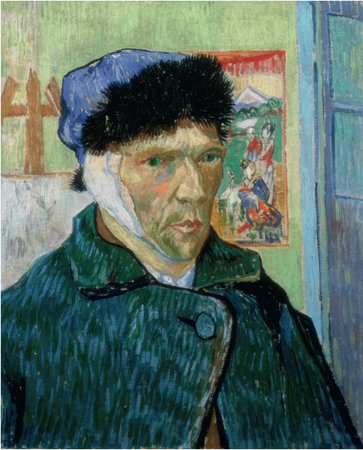 Self-Portrait with Bandaged Ear