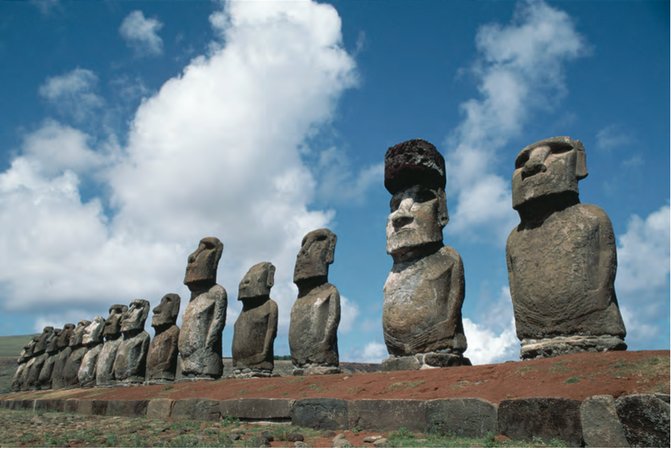 Moai Of Rapa Nui