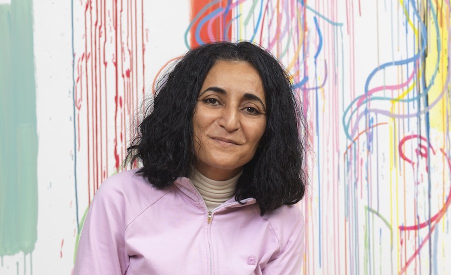 Ghada Amer, Feminist Provocateur of Middle Eastern Art, on Experimenting With an Ancient Medium