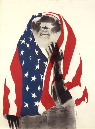 David Hammons's America The Beautiful, 1968