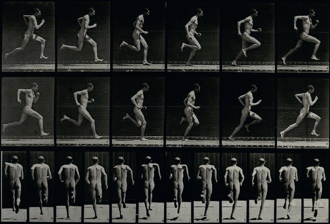 Muybridge Running Man