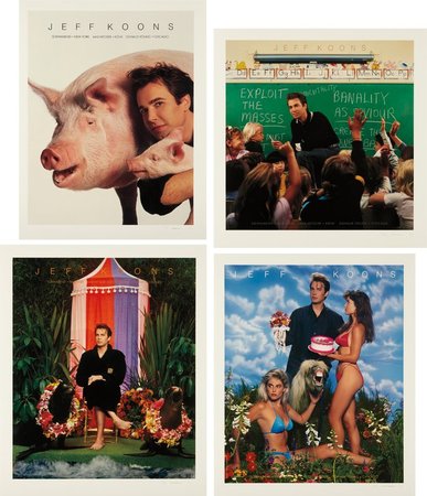 jeff koons magazine ads