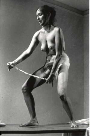 INTERIOR SCROLL. Carolee Schneemann 1975