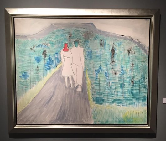 Milton Avery Evening Stroll Yares Art Projects Santa Fe