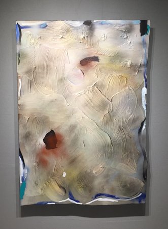 Jules Olitski Og Dazzle 1986 at Paul Kasmin Gallery acrylic and oil based paint on Plexiglas