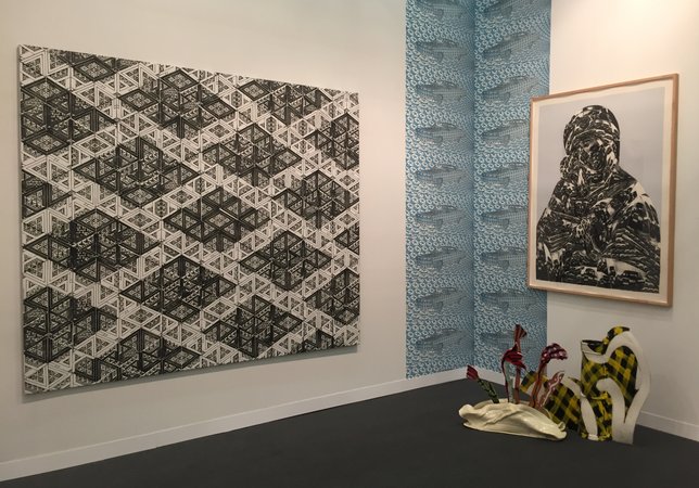 Thomas Bayerle and Betty Woodman at Galerie Francesca Pia Zurich