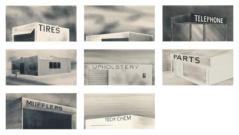 Ed Ruscha Archi-props